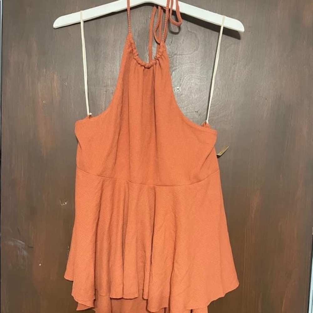 Halter Orange top
